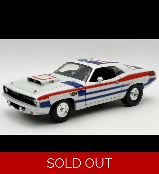 ACME 1970 Plymouth Hemi Cuda -Street Machine 1/18 Diecast